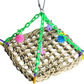 HAPPY BEAKS HANGING VINE MAT BIRD TOY 9X7X6.5 IN