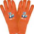 BELLINGHAM ECO MASTER RUBBER PALM GLOVES FOR KIDS XS ORANGE