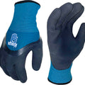 BELLINGHAM TERRY INSULATED 3/4 DIP LATEX GLOVES XL BLUE