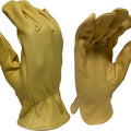 AQUA-HYDE MEN'S COWHIDE DRIVER GLOVES XL