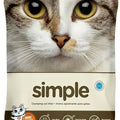 SIMPLE CLUMPING CAT LITTER 40 LB UNSCENTED