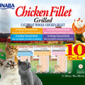 INABA CHICKEN FILLET GRILLED VARIETY PACK .9 OZ-10 PK ASSORTED