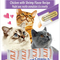 INABA CHURU PUREE CAT TREATS .5 OZ-4 PK CHICKEN/SHRIMP
