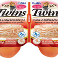 INABA TWINS SIDE DISH FOR CATS 1.23 OZ-2 PK TUNA/CHICKEN