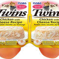 INABA TWINS SIDE DISH FOR CATS 1.23 OZ-2 PK CHICKEN/CHEESE