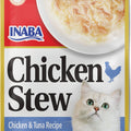 INABA CHICKEN STEW SIDE DISH FOR CATS 1.76 OZ CHICKEN/TUNA