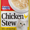 INABA CHICKEN STEW SIDE DISH FOR CATS 1.76 OZ CHICKEN/CHEESE