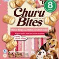 INABA CHURU BITES DOG TREATS .42 OZ-8 PK CHICKEN/SALMON