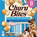 INABA CHURU BITES DOG TREATS .42 OZ-8 PK CHICKEN/CHEESE