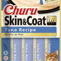 INABA CHURU PUREE SKIN & COAT CAT TREATS .5 OZ-4 PK TUNA
