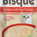 INABA CHURU BISQUE RICH & CREAMY CAT RECIPE 1.76 OZ CHICKEN/BEEF