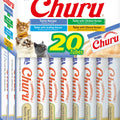 INABA CHURU PUREE CAT TREATS VARIETY BOX .5 OZ-20 PK TUNA