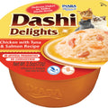 INABA DASHI DELIGHTS FLAKES IN BROTH 2.5 OZ CHICKEN/TUNA/SA