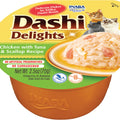 INABA DASHI DELIGHTS FLAKES IN BROTH 2.5 OZ CHICKEN/TUNA/SC