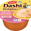 INABA DASHI DELIGHTS FLAKES IN BROTH 2.5 OZ CHICKEN/SALMON