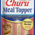 INABA CHURU COMPLETE & BALANCED TOPPER FOR CATS 2 OZ-4 PK CHICKEN