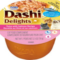 INABA DASHI DELIGHTS FLAKES IN BROTH 2.5 OZ TUNA/SALMON