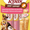 INABA CHURU ROLLS JOINT CARE FOR DOGS 1.26 OZ CHICKEN/SALMON