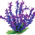 HYGRO-LIKE WEIGHTED AQUARIUM PLANT 9 IN PINK/PURPLE