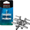 BREZA 4-WAY METAL GANG VALVE  GRAY