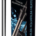 AQUATOP TITANIUM SUBMERSIBLE HEATER W/CONTROLLER 300 WATT