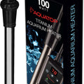 AQUATOP TITANIUM SUBMERSIBLE HEATER W/CONTROLLER 100 WATT