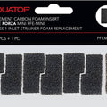 AQUATOP CARBON FOAM INSERTS FOR THE FORZA PFE MINI