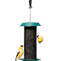 MINI MAGNUM METAL THISTLE SEED SCREEN FEEDER .75 LB CAP GREEN