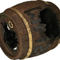 EXOTIC ENVIRONMENTS RUM BARREL HORIZONTAL SM BROWN