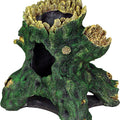 EXOTIC ENVIRONMENTS JUMBO HOLLOW TREE STUMP JUMBO GREEN