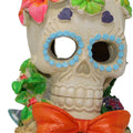 EXOTIC ENVIRONMENTS SUGAR SKULL 3.75X3X3.75 IN GLOW