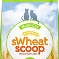 SWHEAT SCOOP MULTI-CAT CLUMPING CAT LITTER 28 LB WHEAT