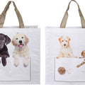 ESSCHERT DESIGN PUPPIES & KITTEN SHOPPING BAGS 15.7X5.5X15.7 I ASSORTED