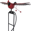 ESSCHERT DESIGN METAL CARDINAL ROCKER