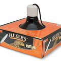 CERAMIC CLAMP LAMP W/ SWITCH 8.5 IN