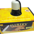CERAMIC CLAMP LAMP W/ SWITCH 5.5 IN