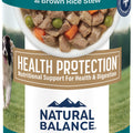 NB HEALTH PROTECTION STEW CANNED DOG FOOD