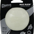 CHUCKIT! MAX GLOW BALL MD WHITE