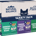 NB ORIGINAL ULTRA PLATEFULLS WET CAT FOOD VTY PK