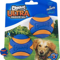CHUCKIT! ULTRA SQUEAKER MD-2 PK BLUE/ORANGE
