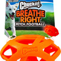 CHUCKIT! BREATHE RIGHT FOOTBALL  ORANGE