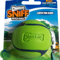 CHUCKIT! SNIFF FETCH BALL MD PEANUT BUTTER