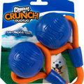 CHUCKIT! CRUNCH DUO TUG DOG TOY MD ORANGE
