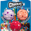 CHUCKIT! BIRTHDAY BALL MEDLEY SM-3PK PINK/PURPLE/RED