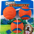 CHUCKIT! FETCH MEDLEY GEN 3 MD-3PK BLUE/ORANGE