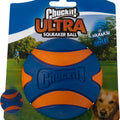 CHUCKIT! ULTRA SQUEAKER BALL XL BLUE/ORANGE