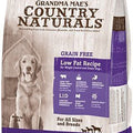 COUNTRY NATURALS LOW FAT GRAIN FREE DOG FOOD