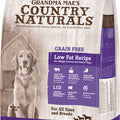 COUNTRY NATURALS LOW FAT GRAIN FREE DOG FOOD
