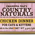 COUNTRY NATURALS PATE GRAIN FREE CAT&KITTEN FOOD