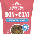 CN JERKY SQUARES FOR DOGS SKIN & COAT SUPPORT 5 OZ SALMON